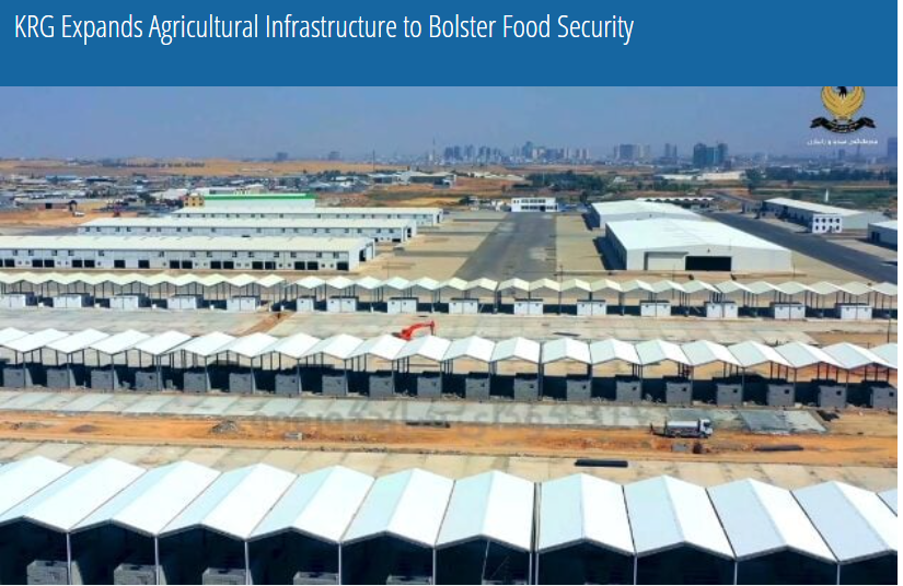 KRG Expands Agricultural Infrastructure to Bolster Food Security