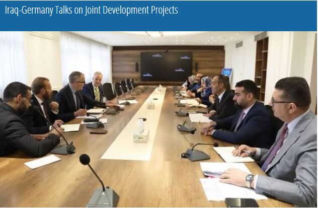 Iraq-Germany Talks on Joint Development Projects
